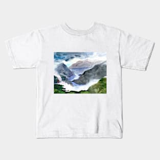 Foggy morning Kids T-Shirt